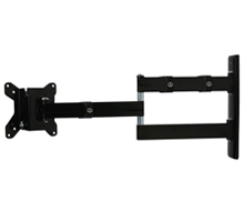 Image of B-Tech Flat Screen Wall Mount with Double Arm (VESA 100)