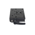 Gamber-Johnson Short Clevis Zwart Staal