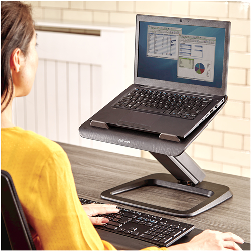 Fellowes 8064301 laptop stand Black 48.3 cm (19")