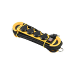 Philips SPN5140YB/39 power distribution unit (PDU) 4 AC outlet(s) Black, Yellow