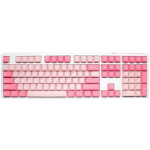 Ducky One 3 Gossamer Pink keyboard Gaming USB US English Pink, White