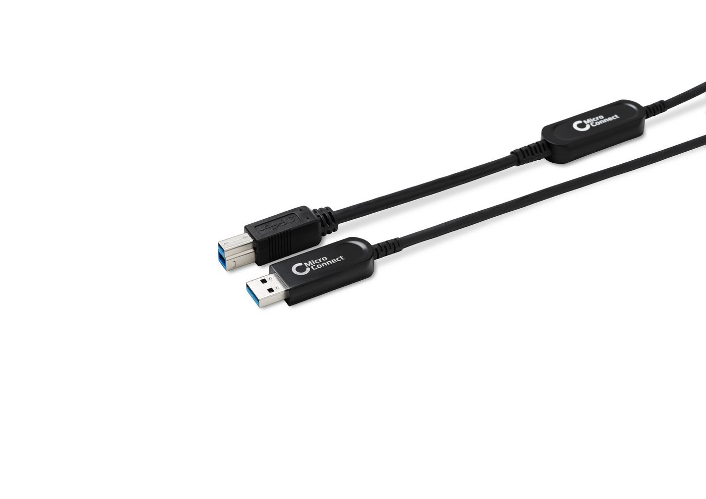 Microconnect USB3.0AB20BOP USB cable 20 m USB 3.2 Gen 1 (3.1 Gen 1) USB A USB B Black