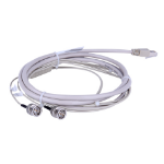 HPE E1 RJ-45/2 x BNC 3m coaxial cable Grey