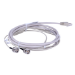 HPE Networking Comware X260 E1 RJ45 to 2xBNC 75ohm 3m Router Cable koaxialkablar RJ-45 Grå