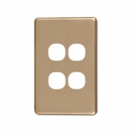 4Cabling 040.000.0034 wall plate/switch cover Gold