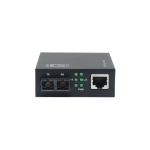 LevelOne Smart Gigabit RJ45-SC Media Converter, Multi-Mode Fiber, 850nm, 500M, Compatible with 19-inch rack-mountable chassis