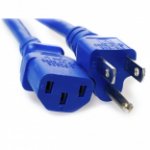 AddOn Networks ADD-515P2C1318AWG4FTBE power cable Blue 47.2" (1.2 m) IEC C13 NEMA 5-15P