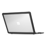 STM STM-122-492MT-01 laptop case 35 cm (13.8") Border Transparent, Black