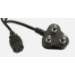 HPE C13 - SABS-164 ZA 250V 10Amp 2.5m Power Cord Svart 2,5 m C13 coupler