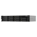 QNAP TS-864eU-RP NAS Rack (2U) Ethernet LAN Aluminium, Black N5095