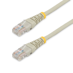 StarTech.com Cat5e Patch Cable with Molded RJ45 Connectors - 10 ft. - Gray