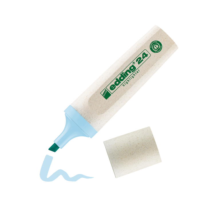 Image of Edding 24 EcoLine marker 1 pc(s) Chisel tip Blue