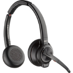 Poly Poly Savi 8220-M Office Stereo DECT 1880-1900 MHz Headset EMEA - INTL English Loc  -  Euro plug
