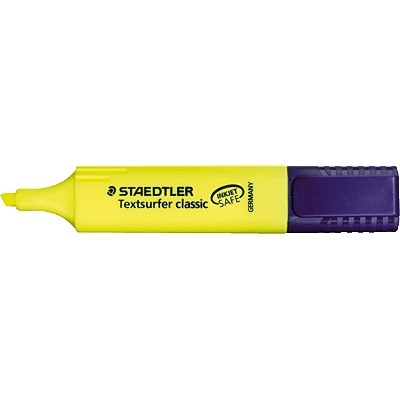 Photos - Felt Tip Pen STAEDTLER 364-1 marker 1 pc(s) Chisel tip Yellow 