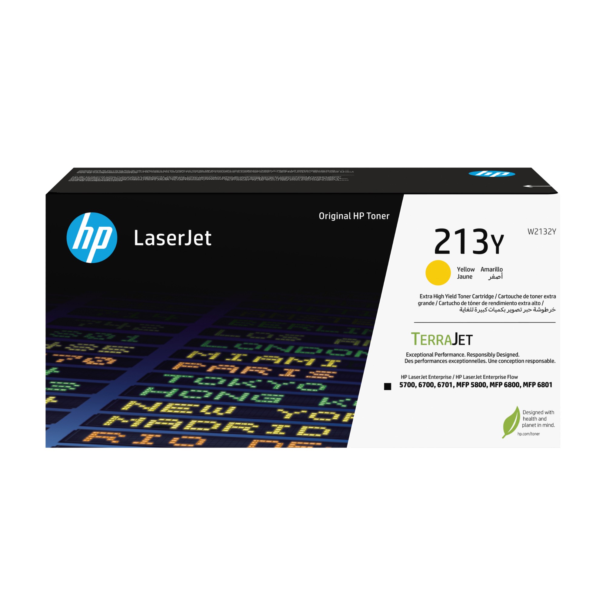 HP W2132Y/213Y Toner cartridge yellow extra High-Capacity. 12K pages I