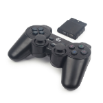 Gembird Wireless dual vibration gamepad, PS2/ PS3 / PC