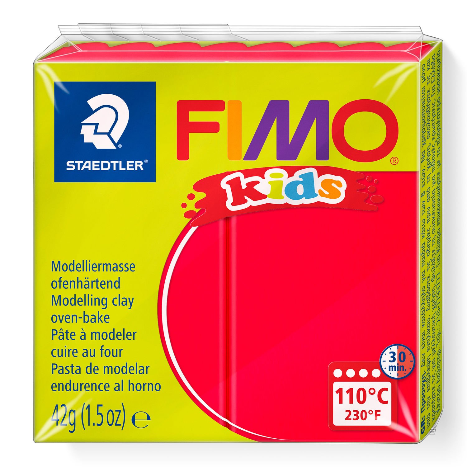 EU Product - Mod.masse Fimo kids rot thumbnail