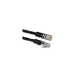 PatchSee PSU-7 networking cable Black 2.1 m Cat5e U/UTP (UTP)