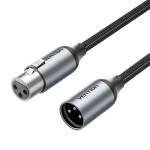 Vention BKHHI audio cable 3 m XLR Grey