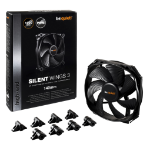 be quiet! SilentWings 3 PWM Computer case Fan 14 cm Black