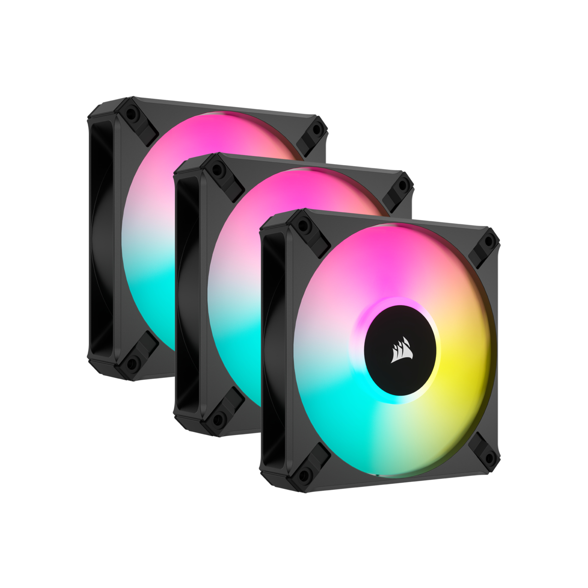 Image of Corsair CO-9050154-WW computer cooling system Fan 12 cm Black, White