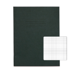 Rhino 9 x 7 Exercise Book 80 Page Dark Green S5 (Pack of 10)