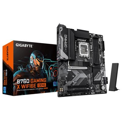 Gigabyte B760 GAMING X WIFI6E GEN5 Intel 1700 Socket Motherboard. ATX.