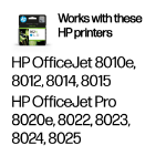 HP 3YL81AE/912XL Ink cartridge cyan high-capacity, 825 pages 9.9ml for HP OJ Pro 8010/e/8020
