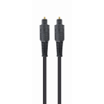 Gembird Toslink, 1m audio kabel Zwart