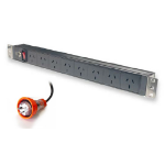 Serveredge SEDG-8P-GPO-10AC power distribution unit (PDU) 8 AC outlet(s) 1U Black