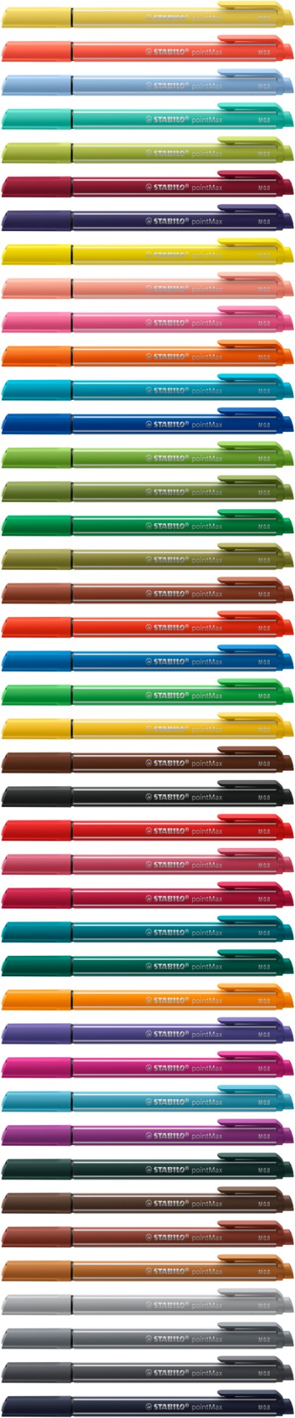 STABILO pointMax fineliner Medium Black 1 pc(s)