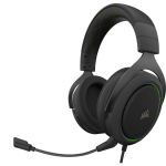 Corsair HS50 PRO STEREO Headset Wired Head-band Gaming Black, Green