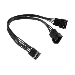 Inter-Tech 88885521 SATA cable 0.15 m Black
