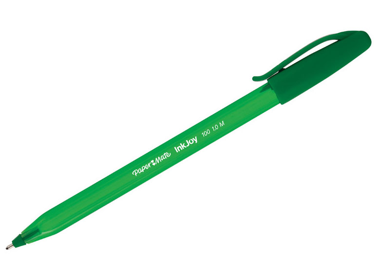 Image of Papermate InkJoy 100 Green Stick ballpoint pen 50 pc(s)