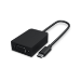 Microsoft HFR-00007 Adaptador gráfico USB Negro