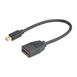 Prokord MP-DP 015 DisplayPort-kabel Mini DisplayPort Svart