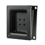 Advantech UTC-WALL-MOUNT4E monitor mount / stand Black