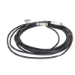 HPE X240 10G SFP+ 3m DAC cable de fibra optica SFP+ Negro