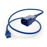 UNC PWRC13C1404FBLU power cable Blue 47.2" (1.2 m) C13 coupler C14 coupler