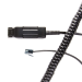 V7 BL-09+P telephone cable 2 m Black
