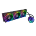 Akasa SOHO 360 Processor All-in-one liquid cooler 12 cm Black 1 pc(s)