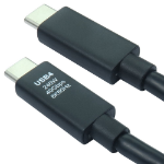 Cables Direct USB4-5100ETP USB cable USB4 Gen 2x2 1 m USB C Black