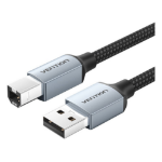 Vention CTTHJ USB cable USB 2.0 5 m USB A USB B 0.48 Gbit/s Black