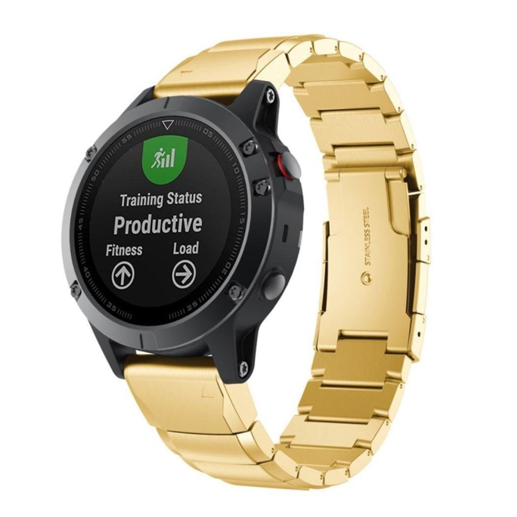 EU Product - Fenix 5 Steel Watch Band - Gold thumbnail