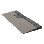 Contour Design SliderMouse Pro Wireless with Extended wrist rest in fabric Light Grey