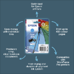 Epson C13T17G24020/406 Ink cartridge cyan Blister 6ml for Epson WF-3920