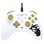 Hori HORIPAD Turbo Zelda Gold, White Gamepad Nintendo Switch