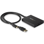 StarTech.com MDP2DVID2 video cable adapter 14.1" (0.358 m) Mini DisplayPort + USB Type-A DVI-I Black