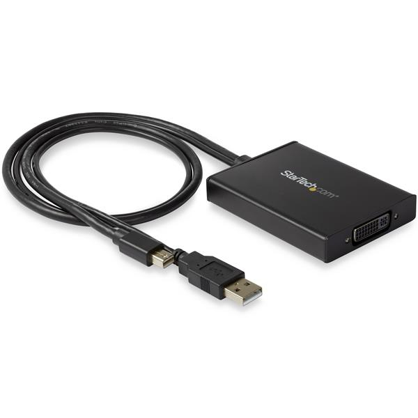 Image of StarTech.com Mini DisplayPort to Dual-Link DVI Adapter - USB...