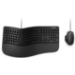 Microsoft Ergonomic Desktop keyboard USB QWERTZ German Black